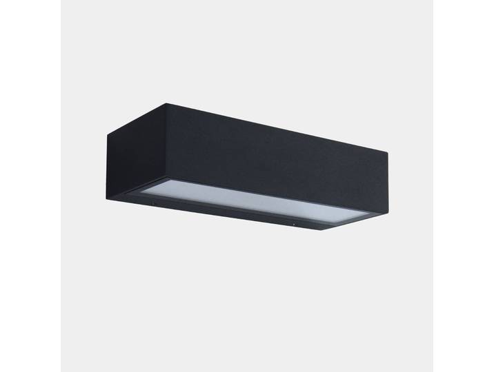 LEDS-C4 LED Außenwandleuchte Nemesis, schwarz, Aluminium, Modern, Wandlampe
