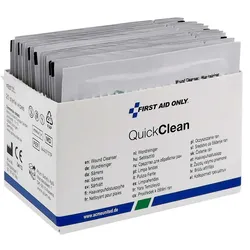 FIRST AID ONLY Wundreinigungstücher Quick Clean 20 cm x 12.5 cm