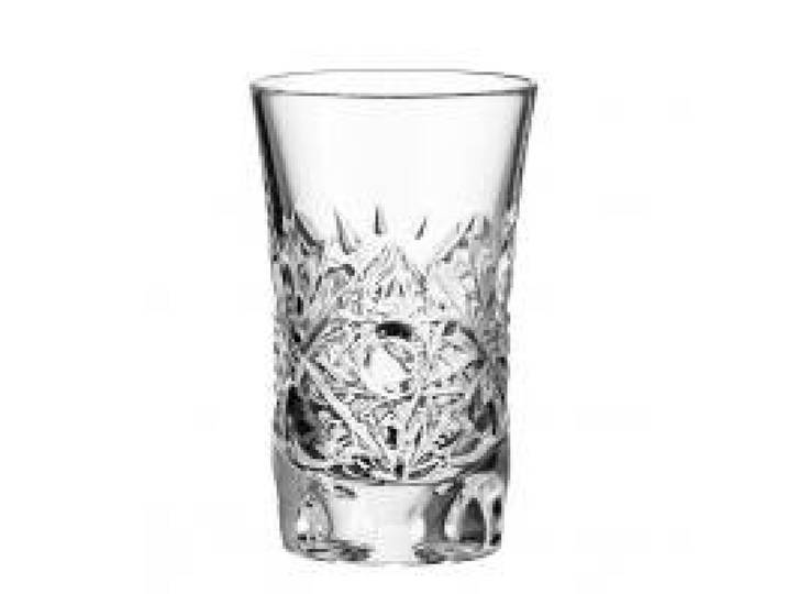 ARNSTADT KRISTALL Shotglas Schnapsglas Stamper Santra (8 cm) - Mundgeblasen · von Hand geschliffen · Made in Germany