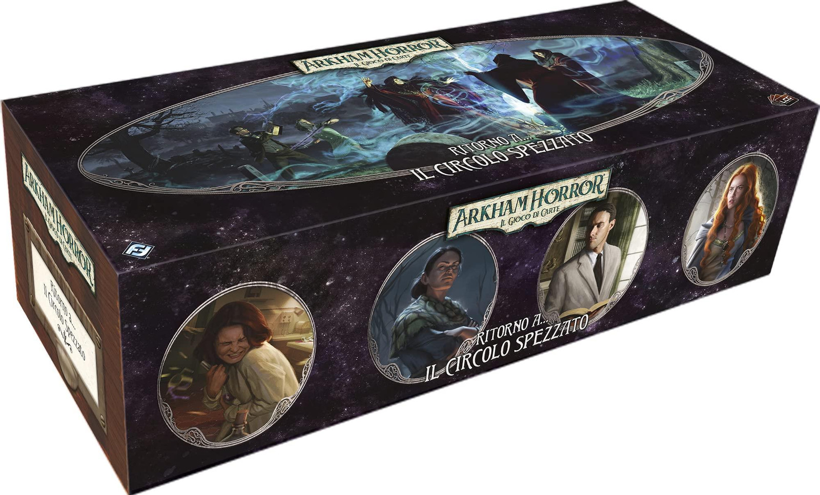 Asmodee - Arkham Horror: Het Kaartspel: Terug naar De Gebroken Cirkel - Uitbreiding Kaartspel, Italiaanse editie