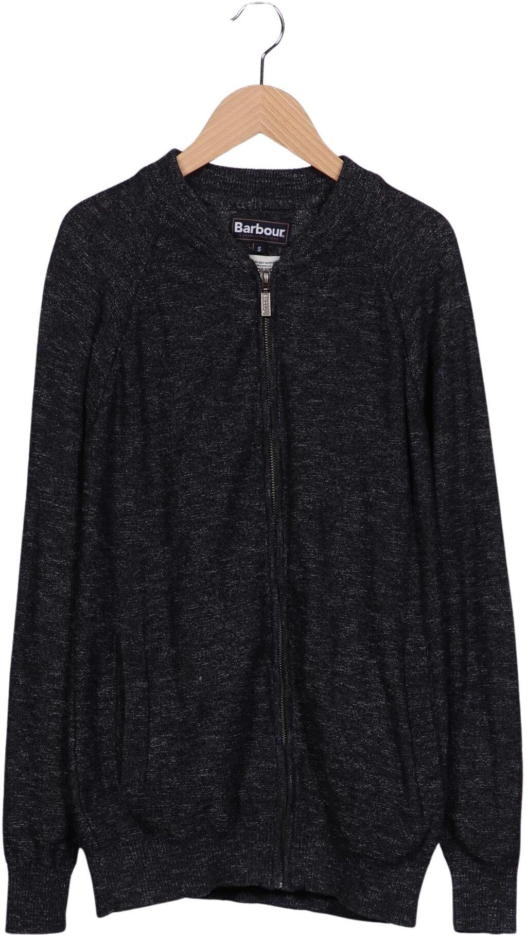 Barbour Herren Strickjacke, Grau, Gr. S, Baumwolle - Second Hand