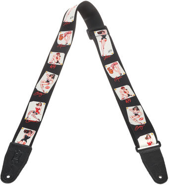 "Levys Poly Print Strap 2"" Pin Up "