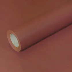 JUNOPAX Geschenkpapier rotbraun 50m x 0,40m, nassfest