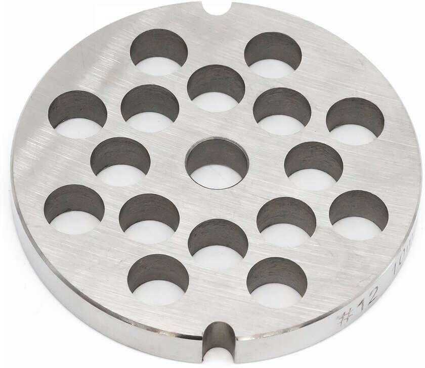 Polsinelli Piastra inox per tritacarne N.12 F10