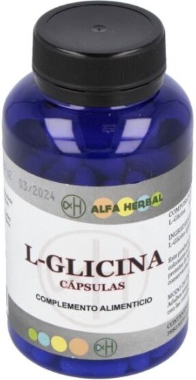 Alfa Herbal L-Glycine 100 Capsules