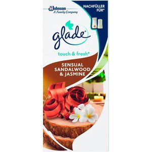 glade Raumduft by brise, touch & fresh, 10 ml, Nachfüller, Sensual Sandalwood & Jasmine