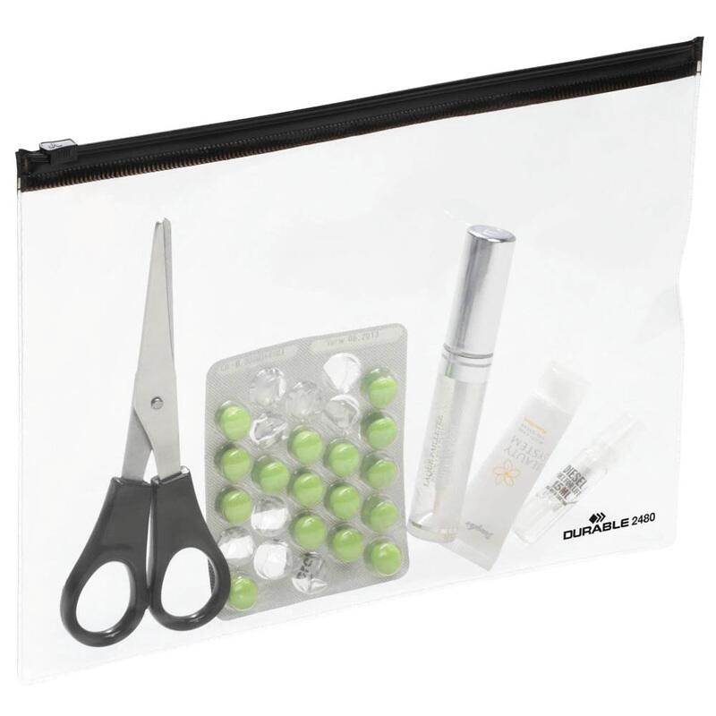 DURABLE Gleitverschlussbeutel A5 transparent 248001