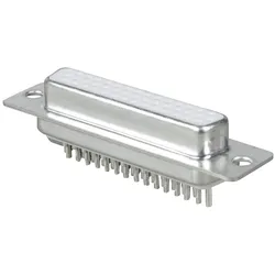HD 44F - D-SUB-Buchse, High Density, 44-polig, gerade