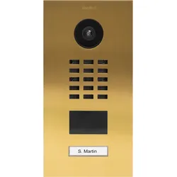 DoorBird D2101V IP Video Türsprechanlage – Gold-Optik (PVD)