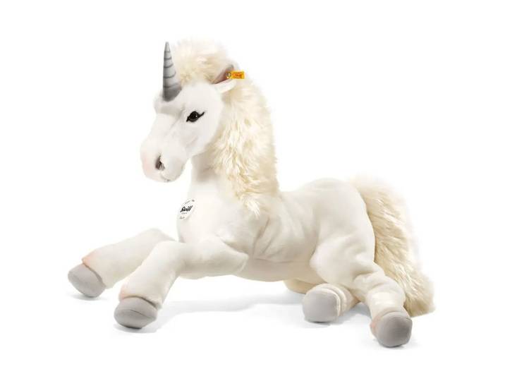 Steiff Kuscheltier Steiff Starly Schlenker Einhorn, weiß, 70 cm