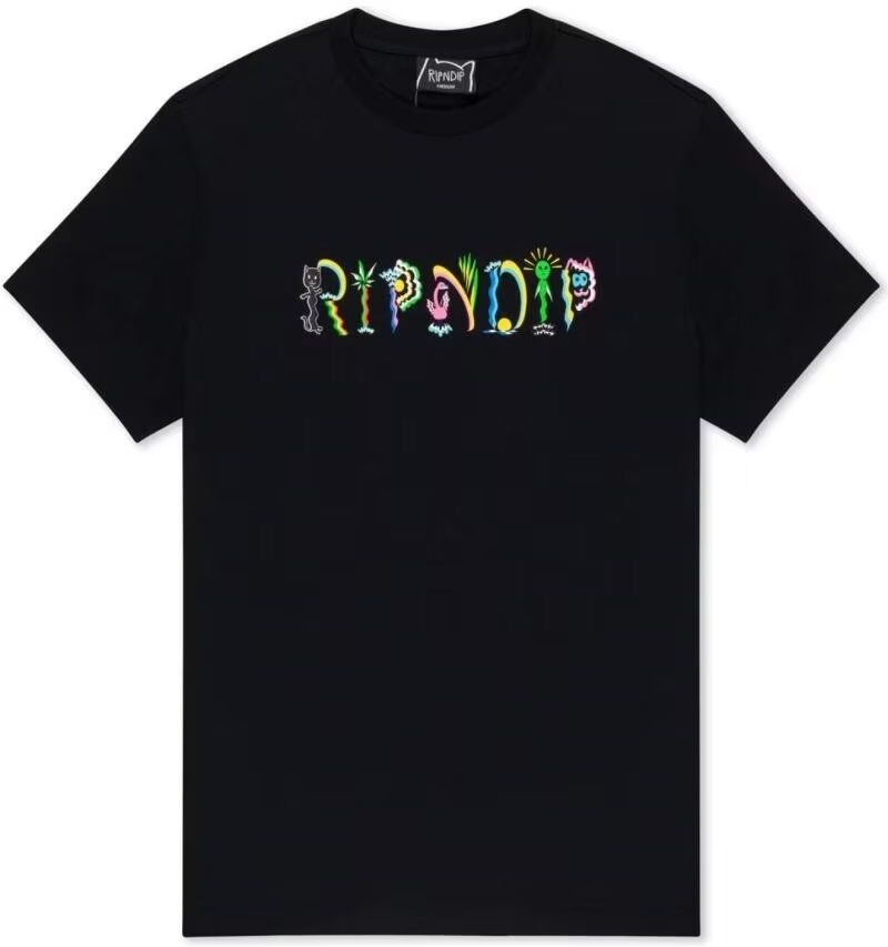 Ripndip Camiseta Venice Tee Negra Xl Hombre