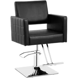 Physa, Salonbedarf, Friseurstuhl Fussstütze höhenverstellbar Barber-Stuhl 150 kg Ribbleton schwarz
