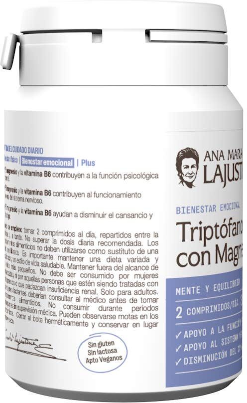Ana Maria Lajusticia Triptófano con Magnesio + Vitamina B6 60comp