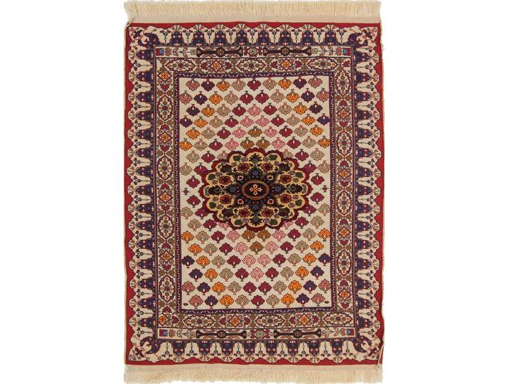 Afghan Nimbaft Teppich 129x175 Handgewebt Orientteppich Wolle
