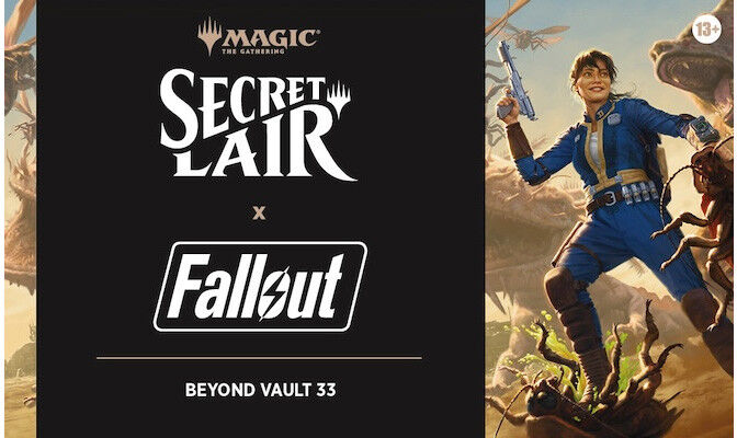 Wizards Of The Coast MTG : Secret Lair x Fallout - Beyond Vault 33
