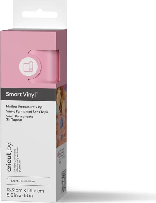 Cricut Smart Vinyl Permanent Joy 14x122cm 1 sheet (Mat Light Pink)