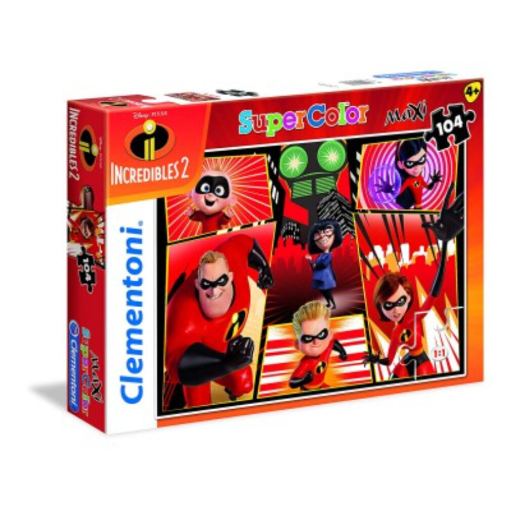 Clementoni Puzzel The Incredibles 2 - 104 delen