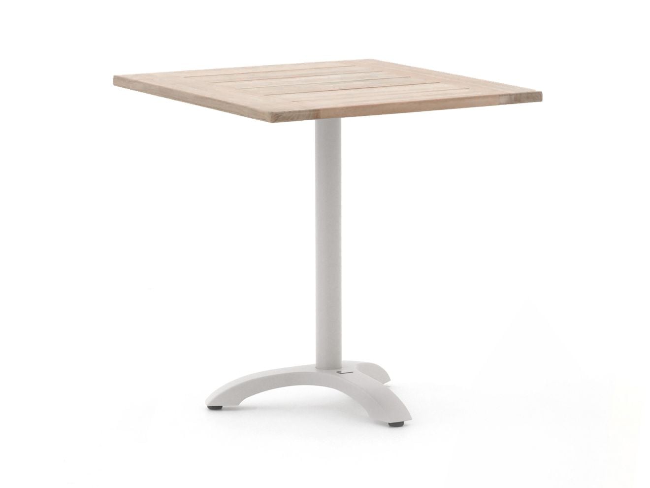 Bellagio vierkante tuin eettafel van teakhout in het bruin