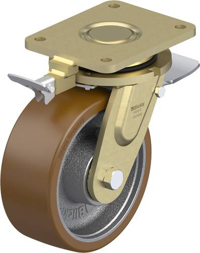Blickle 852597 LS-GB 202K-ST-RI4 Lenkrolle mit Feststeller Rad-Durchmesser: 200mm Tragfähigkeit (max.): 1600kg 1St.