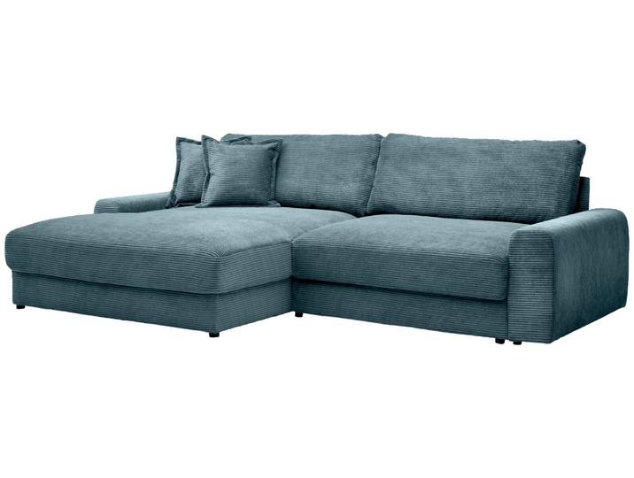Z2 Ecksofa NAPOLI, blau, Cord
