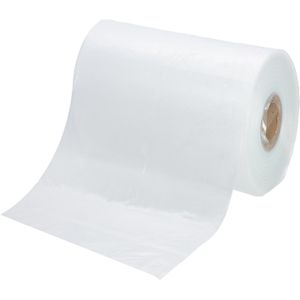 dm-folien Schlauchfolie 250mm x 500m, transparent, aus LDPE Folie, Stärke 50my
