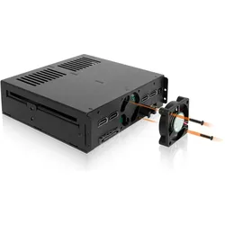 Icy Dock Wechselrahmen 2.5" MB324SP-B, SSD + Festplatte Zubehör