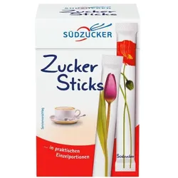Südzucker Zucker Portionszucker Zucker Sticks 50 Stück