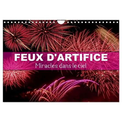 Feux d'Artifice - Miracles dans le ciel (Calendrier mural 2027 DIN A4 vertical), CALVENDO calendrier mensuel