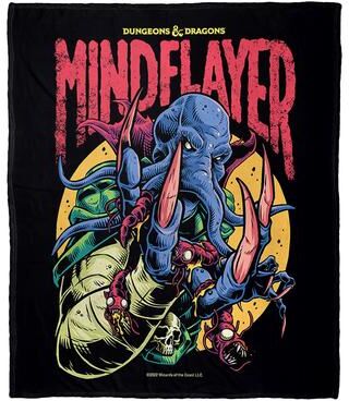Northwest Dungeons And Dragons-Mindflayer Silk Touch Throw