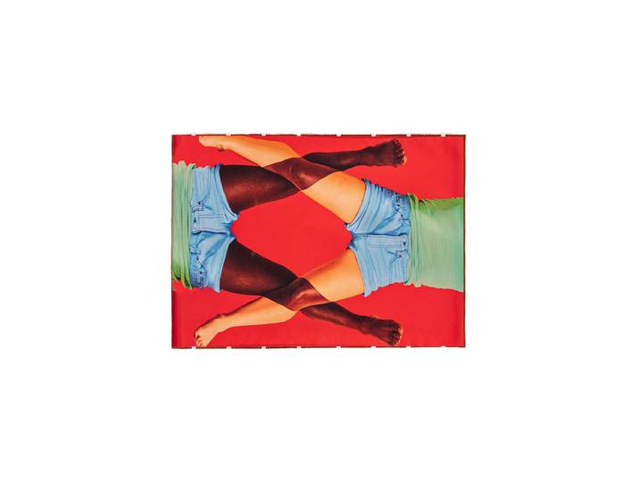 Designer Teppich „Toiletpaper Scissors“ Multicolor Seletti