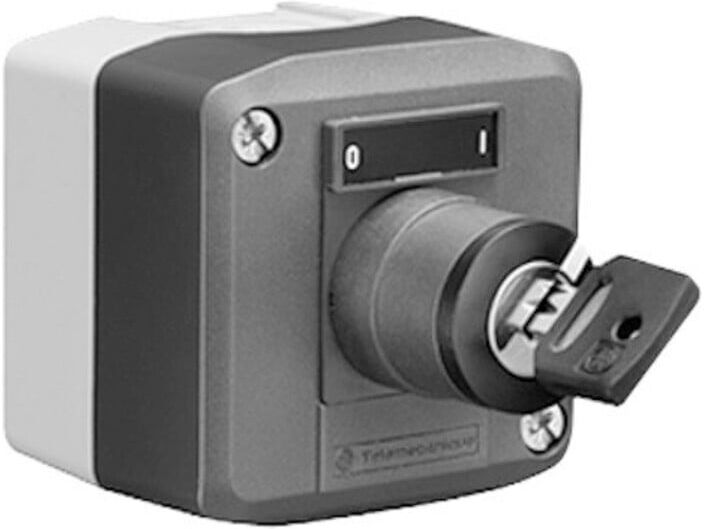 Schell Aufputz-Schlüsselschalter 240 V/3 A, thermische Desinfektion (015380099)