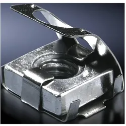 Rittal Spring nut M550 pc(s), Serverschrank Zubehör, Silber