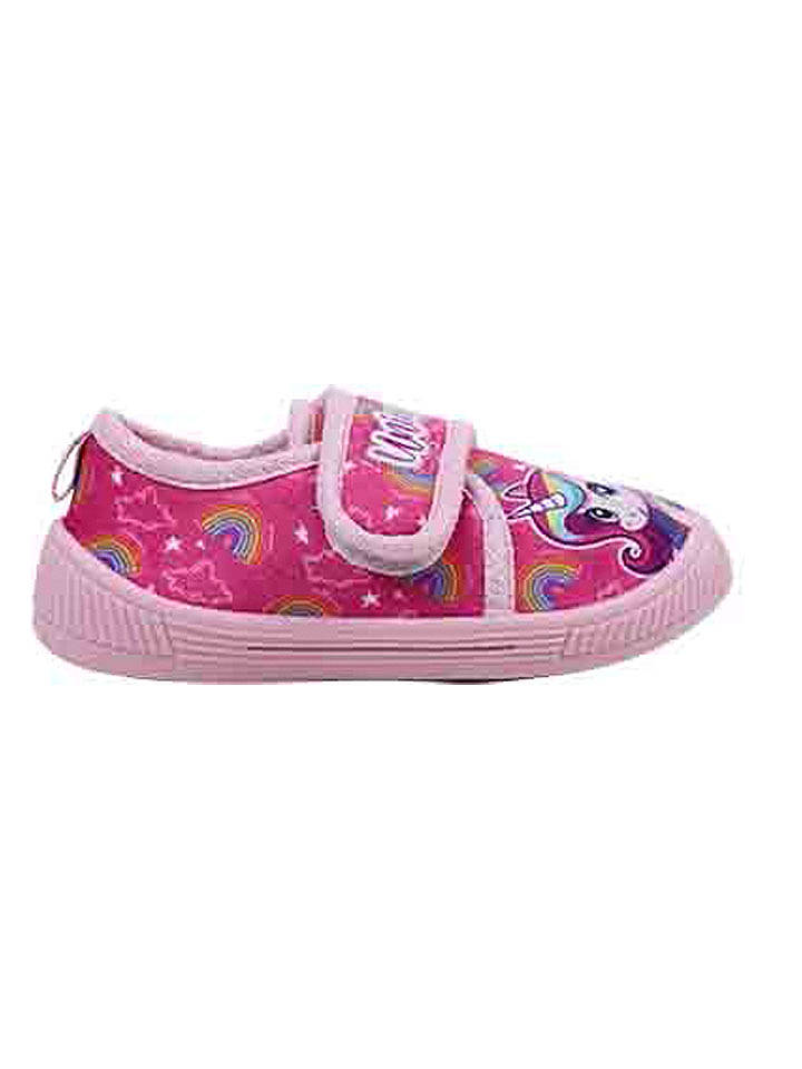 Hausschuhe "Unicorn" in Pink - 21