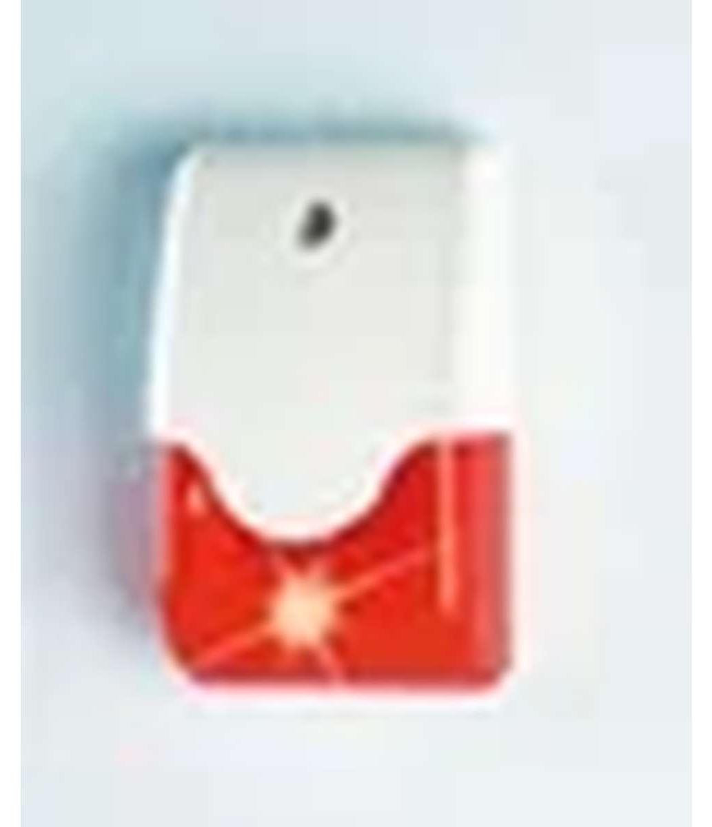 ABUS SG1681 Alarm met 100 dB, Rood/Wit, IP 34, 12 V, 45 mm
