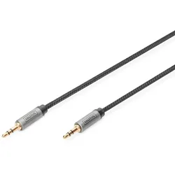DIGITUS Audio Anschlusskabel, Stereo Mini-Klinkenstecker