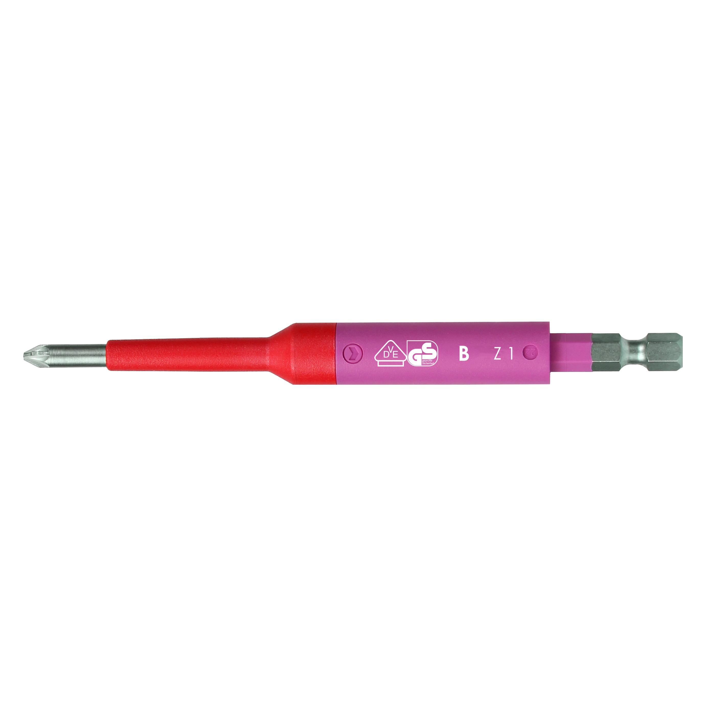 Felo VDE Safety Bit E 6,3 1000V +/- Z 1 x 125 (00003110590)