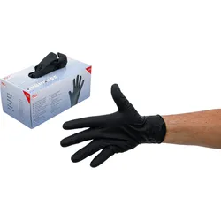 BGS Einweghandschuh-Box | Nitril | mit extra Griffigkeit | Gr. L | 100 St. - 74669