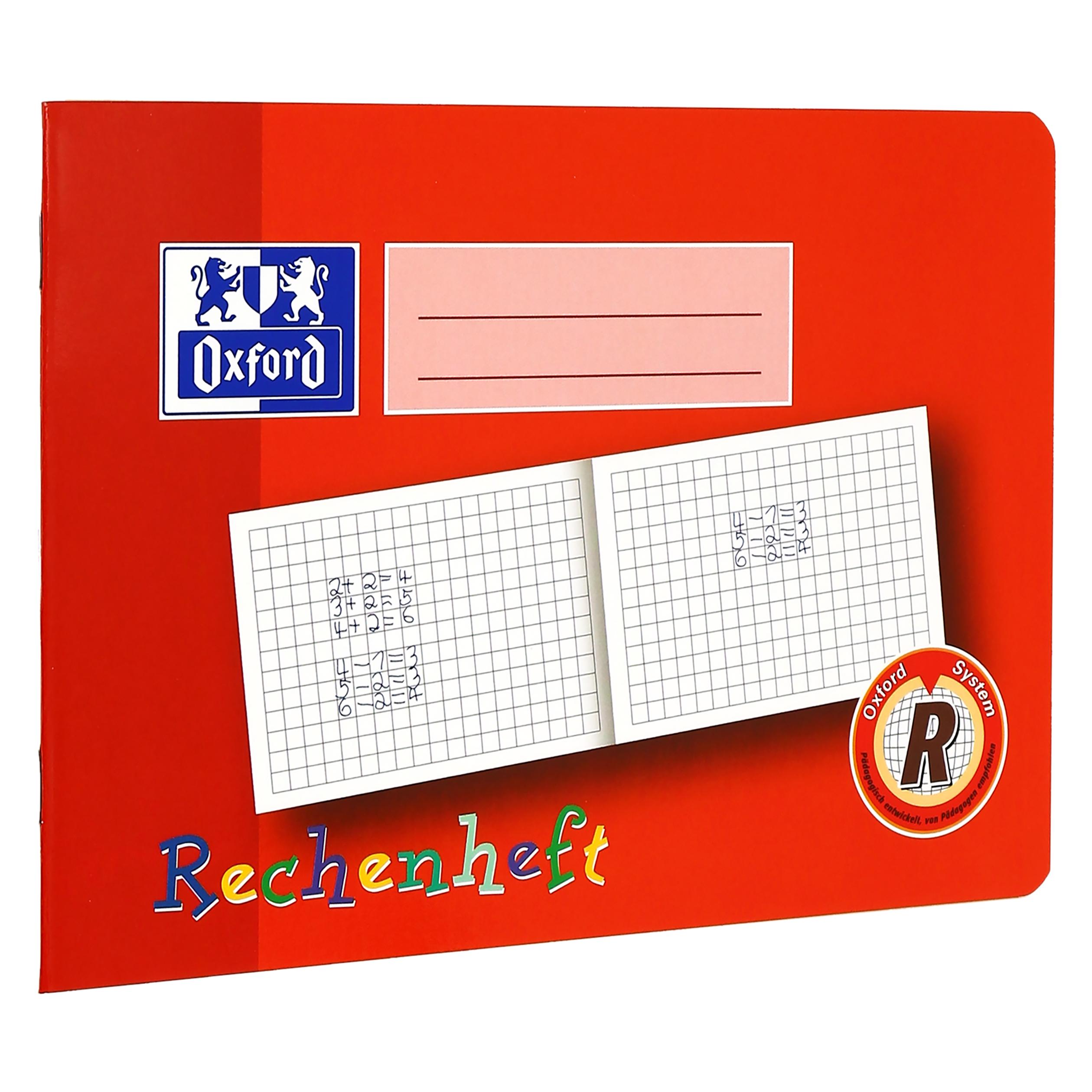Oxford Rechenheft, A5 quer (A5, Kariert) (100050106)