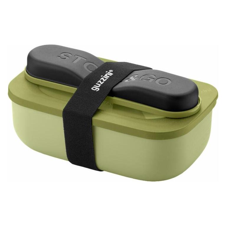 Guzzini Set Lunchbox Mit Reisebestecke Store&Go, 171102253 (60495484)