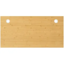 vidaXL Schreibtischplatte 100x50x4 cm Bambus