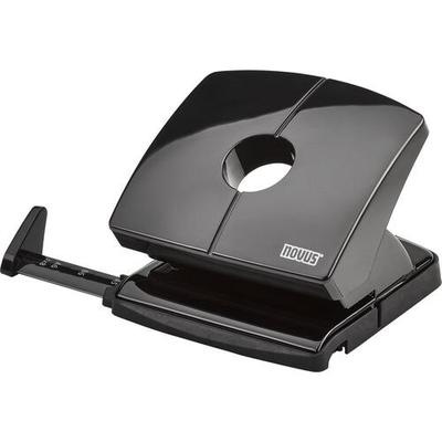 Novus NOVUS OFFICE 2 Löcher Locher Kunststoff, Metall 20 Blatt 025-0630 Schwarz