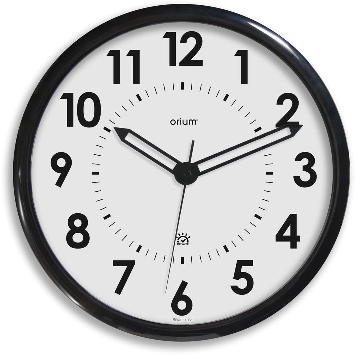 Solidchoice - Automatische Wandklok met Zomer/Wintertijd Systeem