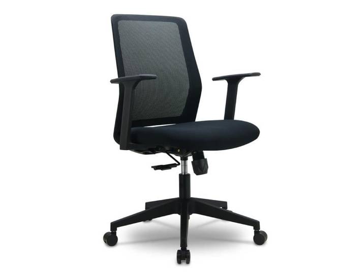 Chaise de bureau waytex Siège Basculant synchrone - Dossier respirant et Accoudoirs