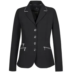 Equiline JASMINE Turnier-JACKE Damen SCHWARZ F/S 18, Eq18_FS_Gr.: 42