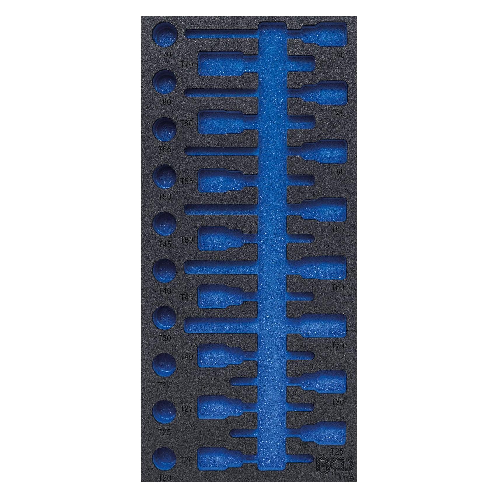 BGS Werkstattwageneinlage 1/3 leer für Art. 4119 (4119-1)