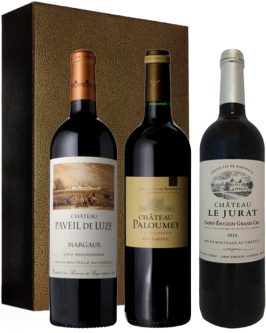 Vinatis Wein Geschenkset - Bordeaux Special Jg. 2016 - 3 Fl. - 2.25L