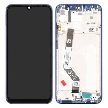 Xiaomi LCD + Touch + Frame für M1901F7G Redmi Note 7 - blue (Display, Xiaomi Redmi Note 7) (5610100140C7)
