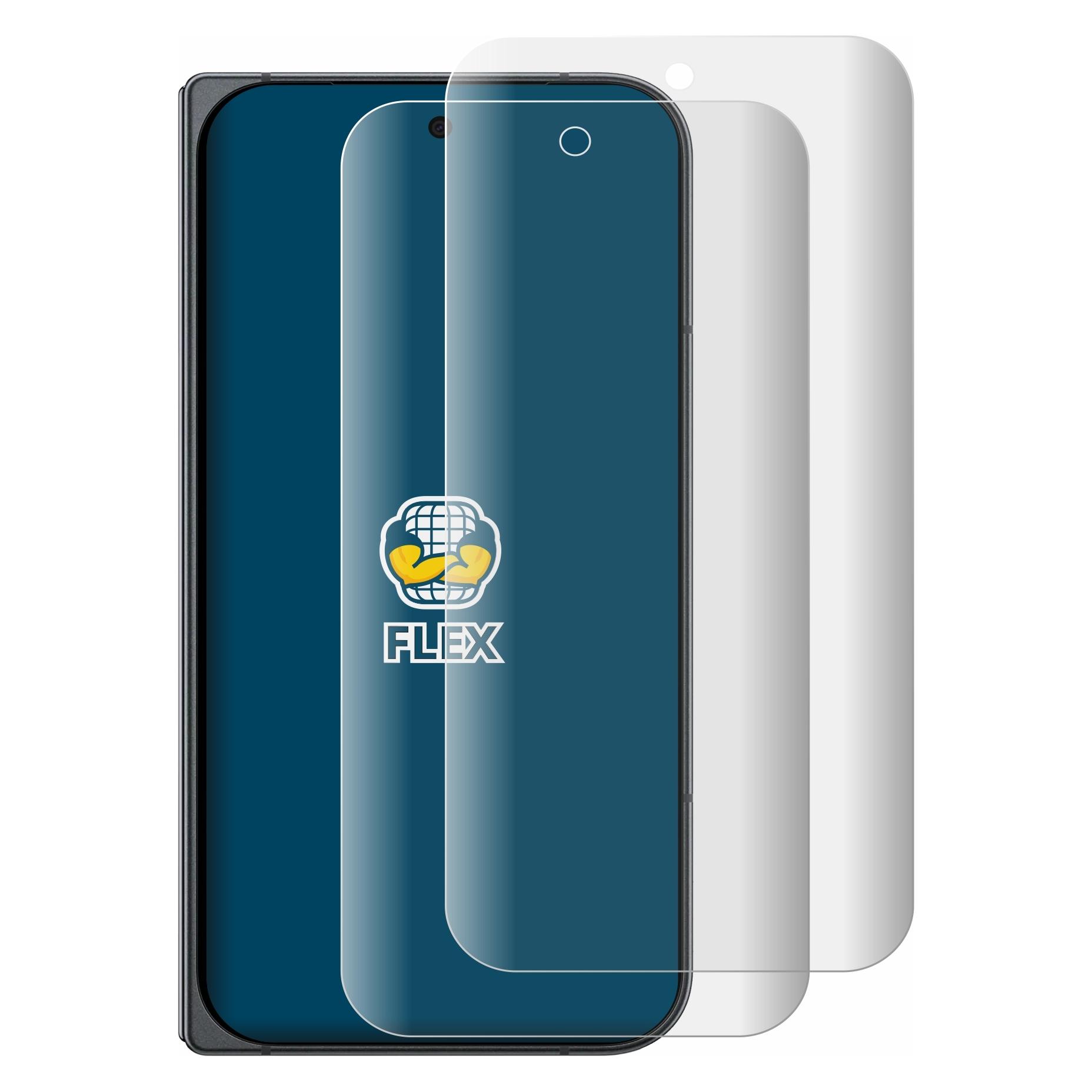 Brotect Fullscreen für Google Pixel 11 Pro Fold Schutzfolie Displayschutz Folie Klar Transparent (2 Stk., Google Pixel 11 Pro Fold) (5164292)