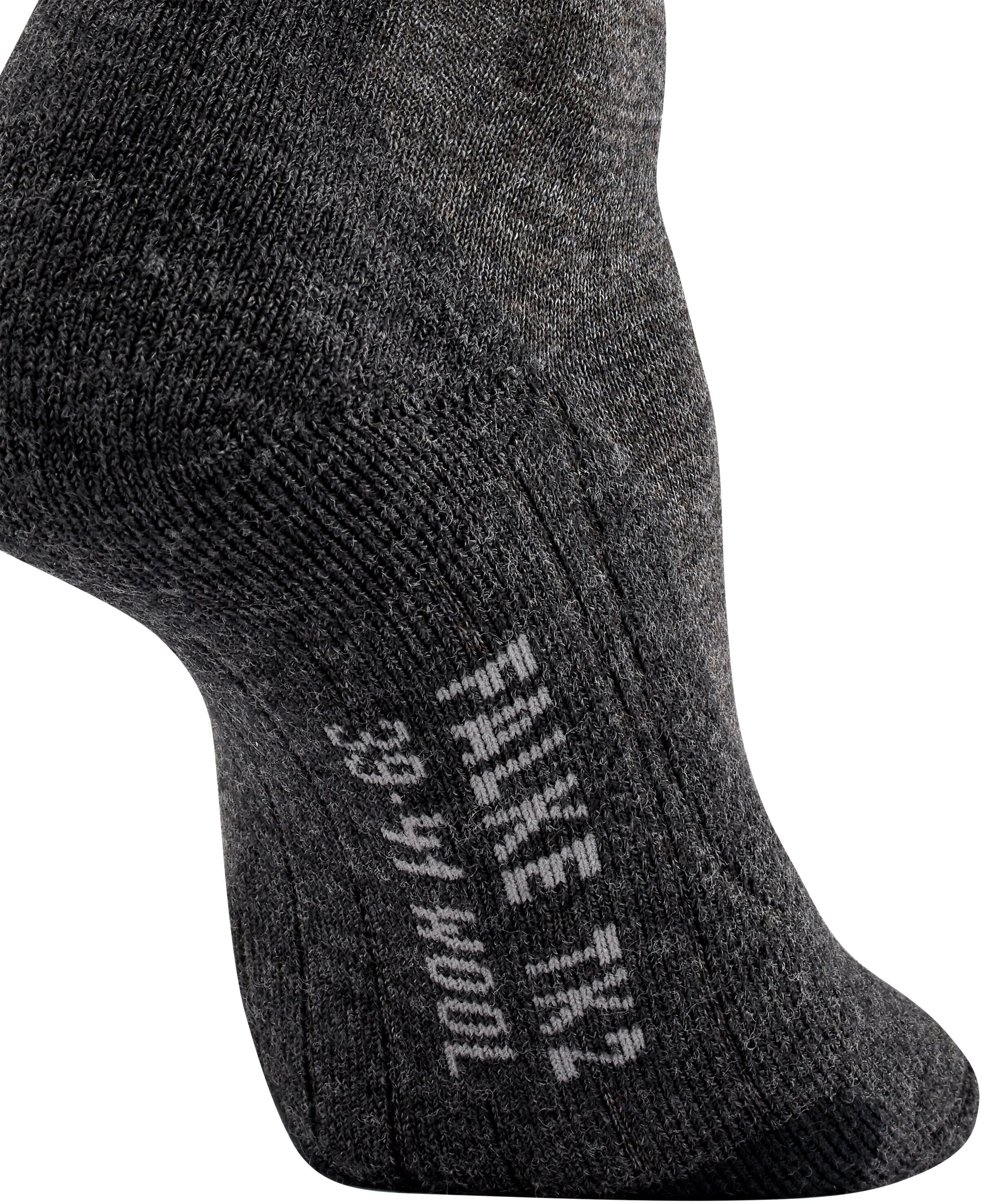 Socken FALKE "TK2 Explore Wool", Damen, Gr. 39-40, grau (smog (3150)), Obermaterial: 70% Schurwolle WV. 30% Polyamid PA., Socken Socken