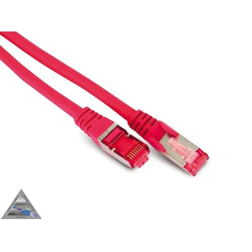 S/CONN maximum connectivity patchkabel cat6A S/FTP PIMF halogeenvrij rood 2m